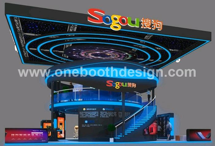 中国国际数码游戏展览设计搭建