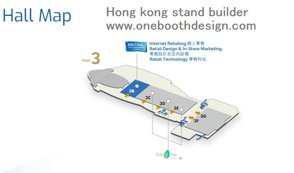 hall plan of retail Asia conference and expo